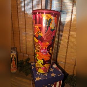 Starbucks 2023 Fall Buenas Vibras With Good Energy Tumbler